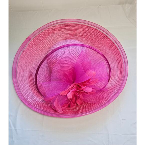 Bellissima Millinery Collection Women Wide‎ Striped-Brim Hat 100% Polypropylene